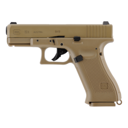 PIST GLOCK 19X CO2 CAL BB/4.5 - COULEUR COYOTE - 18 COUPS