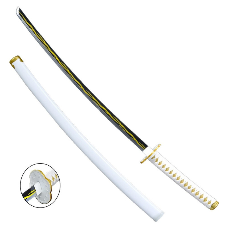KATANA ORNEMENTAL de L’ÉPÉE D'AGATSUMA ZENITSU de DEMON SLAYER
