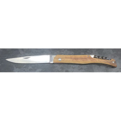 Couteau en bois d'olivier avec tire bouchon