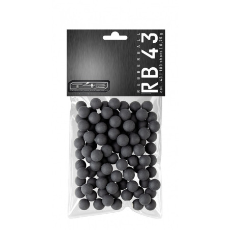 BILLES CAOUTCHOUC ENTRAINEMENT CAL  43 X100 - RB PRAC-SERIES